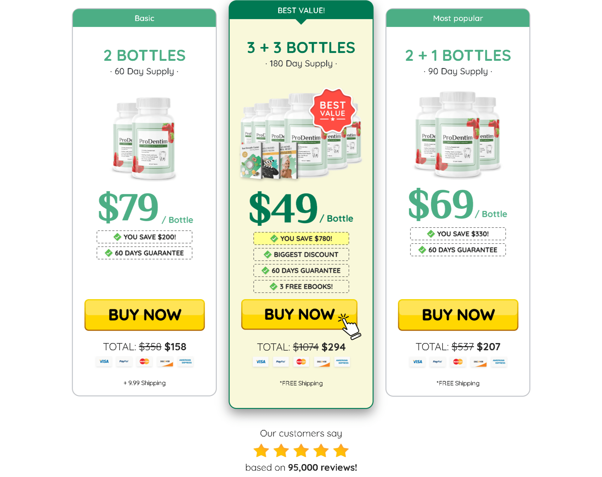 ProDentim Order Page